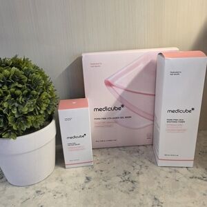 Medicube Korean Salmon PDRN Pink Collagen Skincare Bundle NEW!